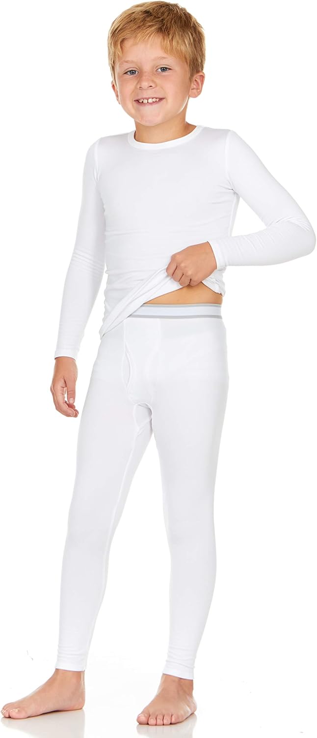 Thermajohn Thermal Underwear for Kids, Boys Thermal Underwear Set | Kids Base La...