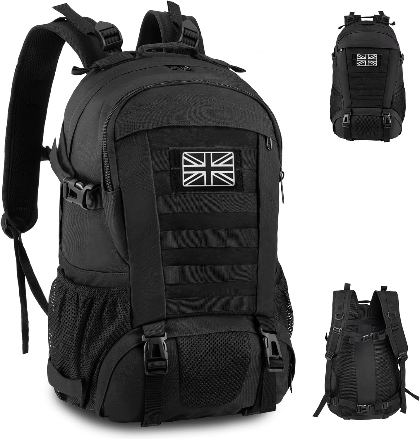 Jueachy Military Tactical Backpack 35L Army Assult Camouflage Hunting Rucksack M...
