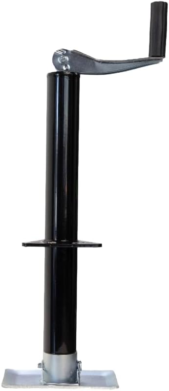 Bastion Distribution Top-Wind A-Frame Trailer Jack with a Rectangular Footpad |...