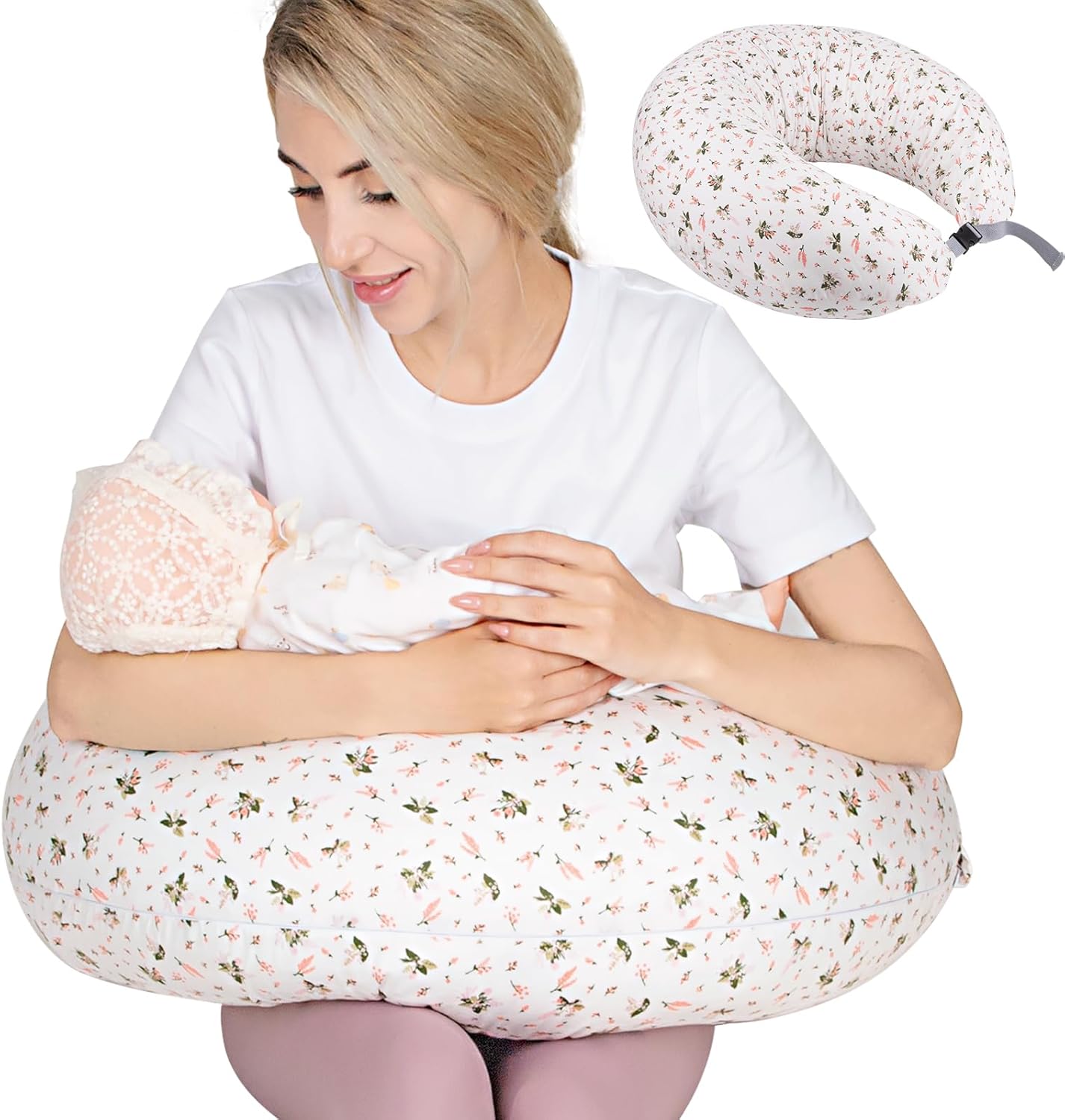 Chilling Home Nursing Pillow for Breastfeeding,Multifunctional Adjustable Breast...