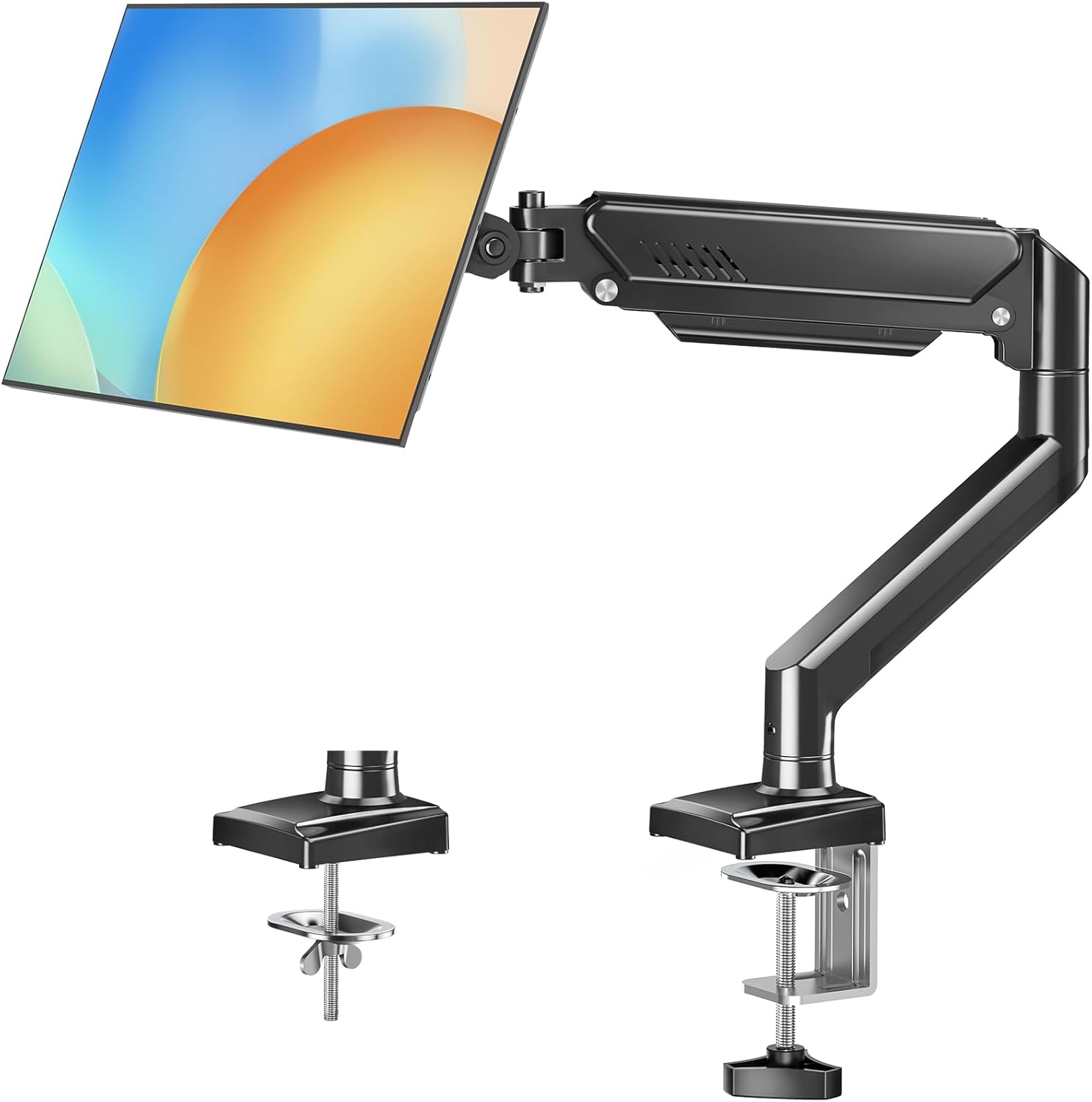 Single Monitor Mount for 13-32 inch, 4.4-19.8 lbs Screens, Monitor Arm Desk Moun...