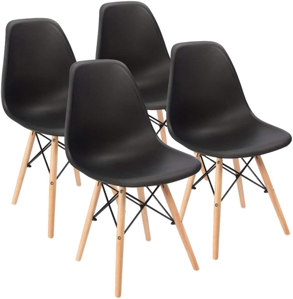 Furmax Pre Assembled Modern Style Dining Chair Mid...