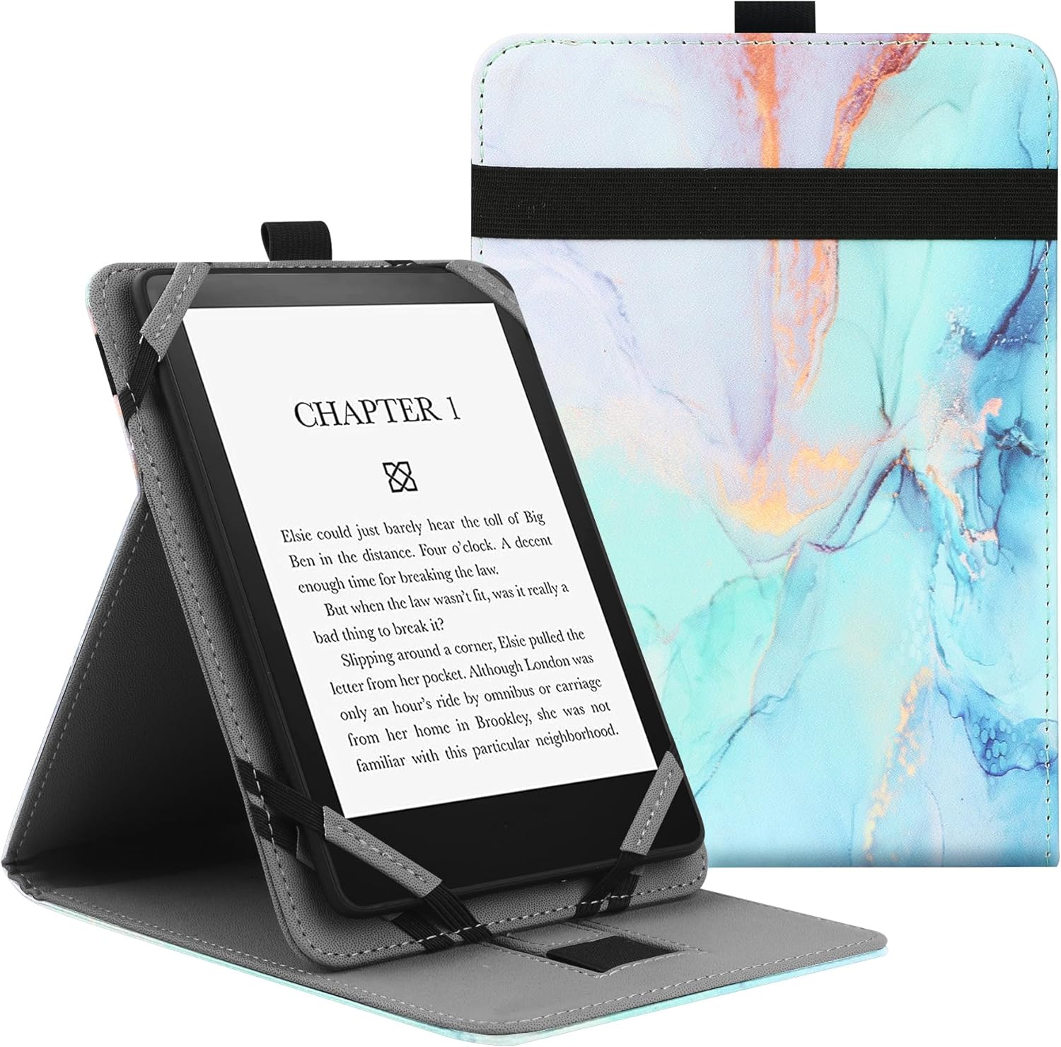 VOVIPO Universal Protective Case for 6" 6.8" 7" eReaders, Folio Stand Cover with...