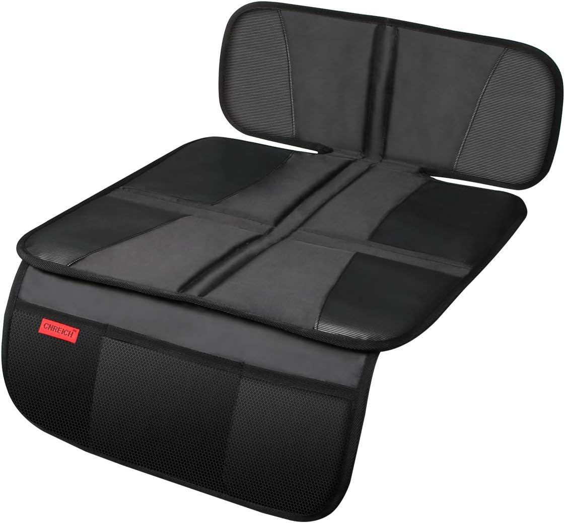 Car Seat Protector - Seat Protection Mat - Thick Padding - Durable, Waterproof F...