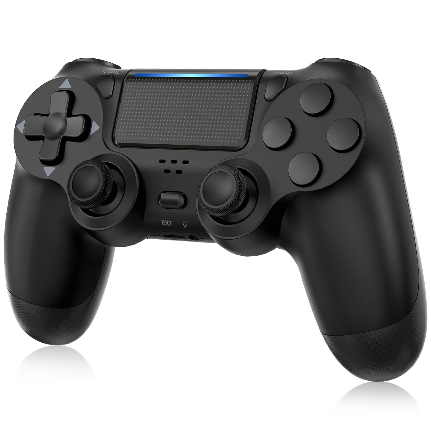 MOOGOLE PS4 Controller Wireless, with Vibration Feedback/Motion Sensing/Touchpad...