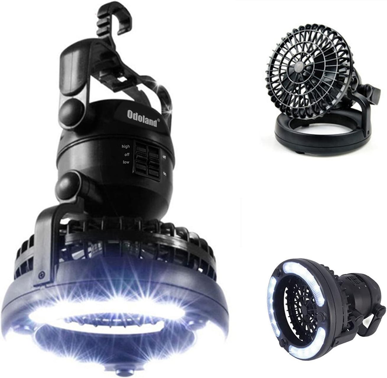 Odoland Portable LED Camping Lantern with Ceiling...