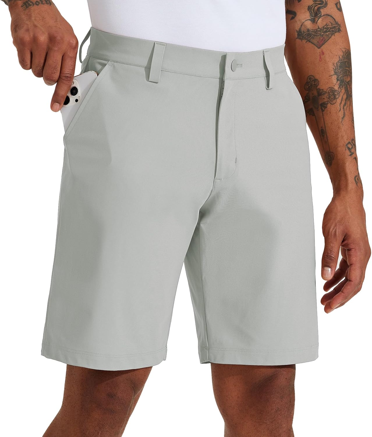Willit Men's Golf Shorts Stretch Work Dress Shorts Quick Dry Hiking Athletic Cas...