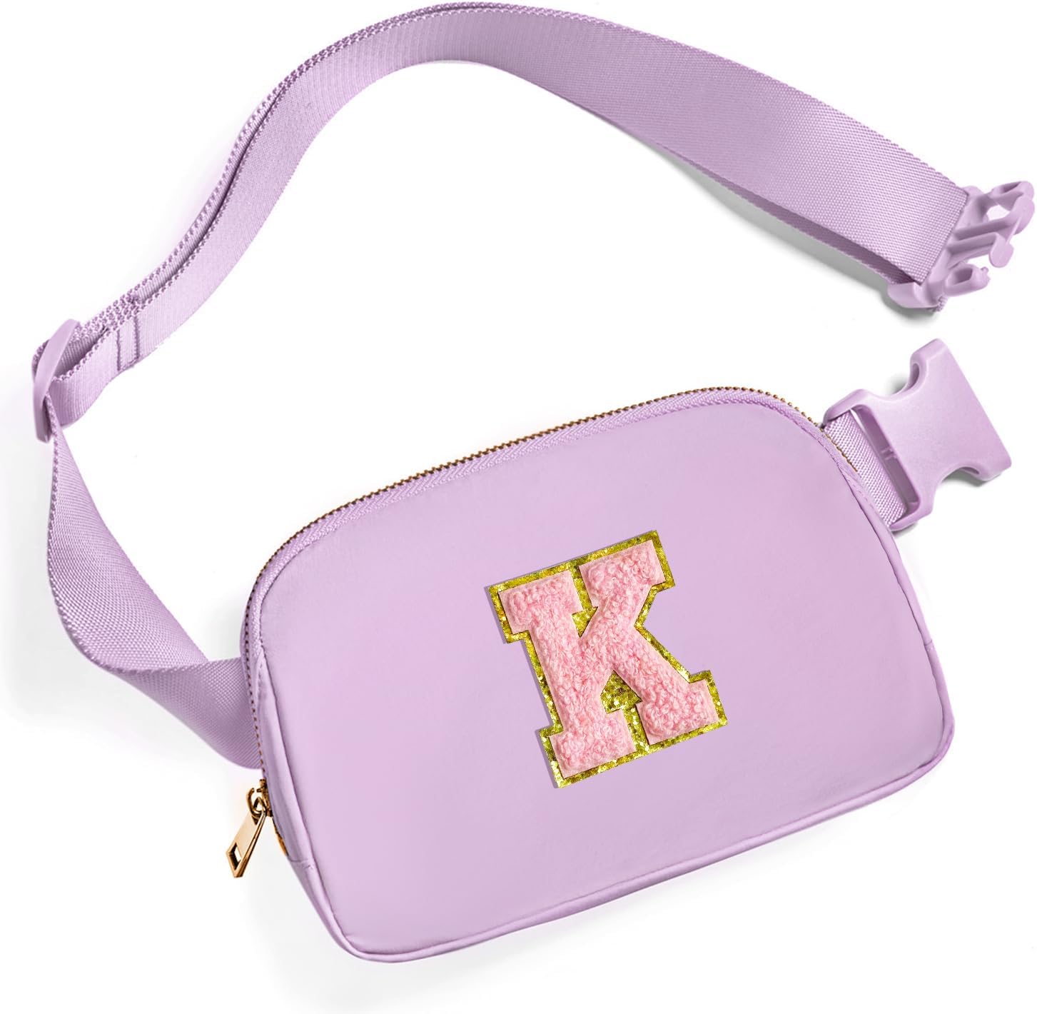 Gitus Easter Gifts for Teens Girls Belt Bag Fanny Pack Crossbody Bags with Initi...