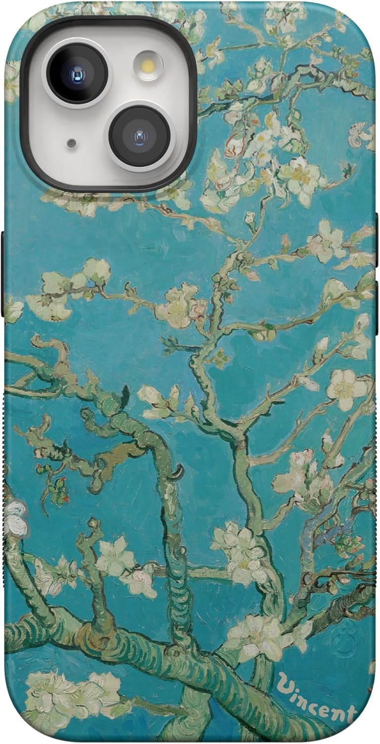 Casely iPhone 15 Case | Van Gogh Almond Blossom | Blue Awakening | Bold Extra Pr...