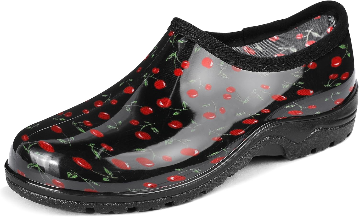 DKSUKO Waterproof Garden Shoe for Women Outdoor Slip-On Rain Boots Short Ankle W...