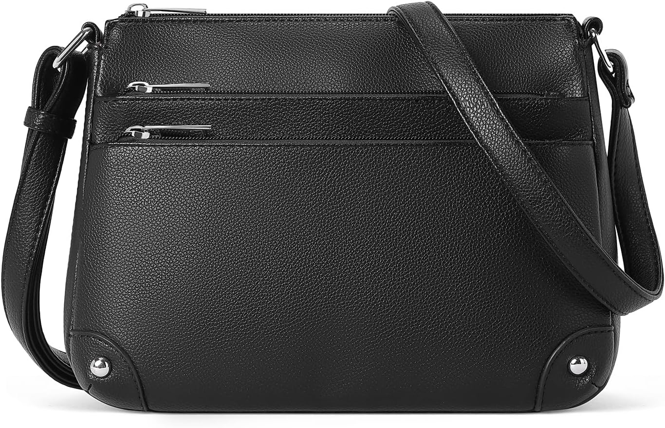 WESTBRONCO Crossbody Bags for Women, Medium Size Shoulder Handbags, Satchel Purs...