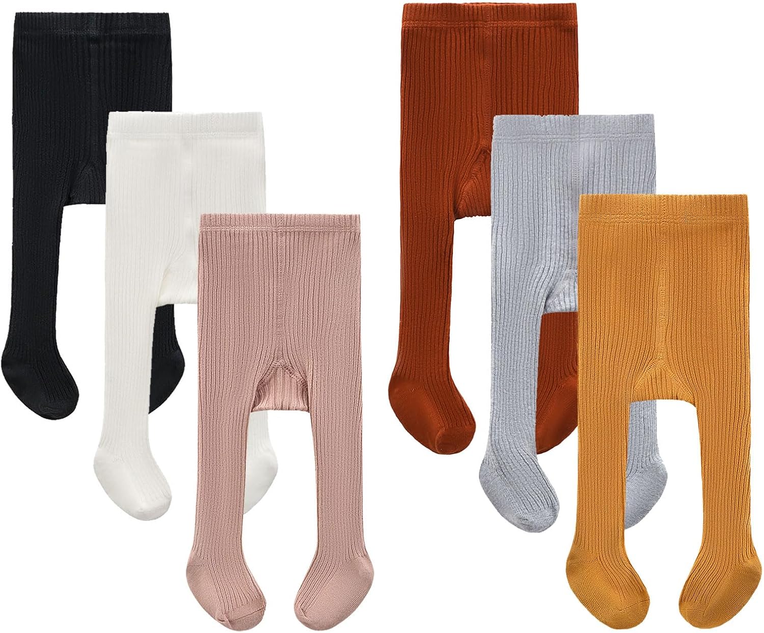 CECORC Baby Girls Tights Toddler Cable Knit Leggings Thick Cotton Infant Stockin...