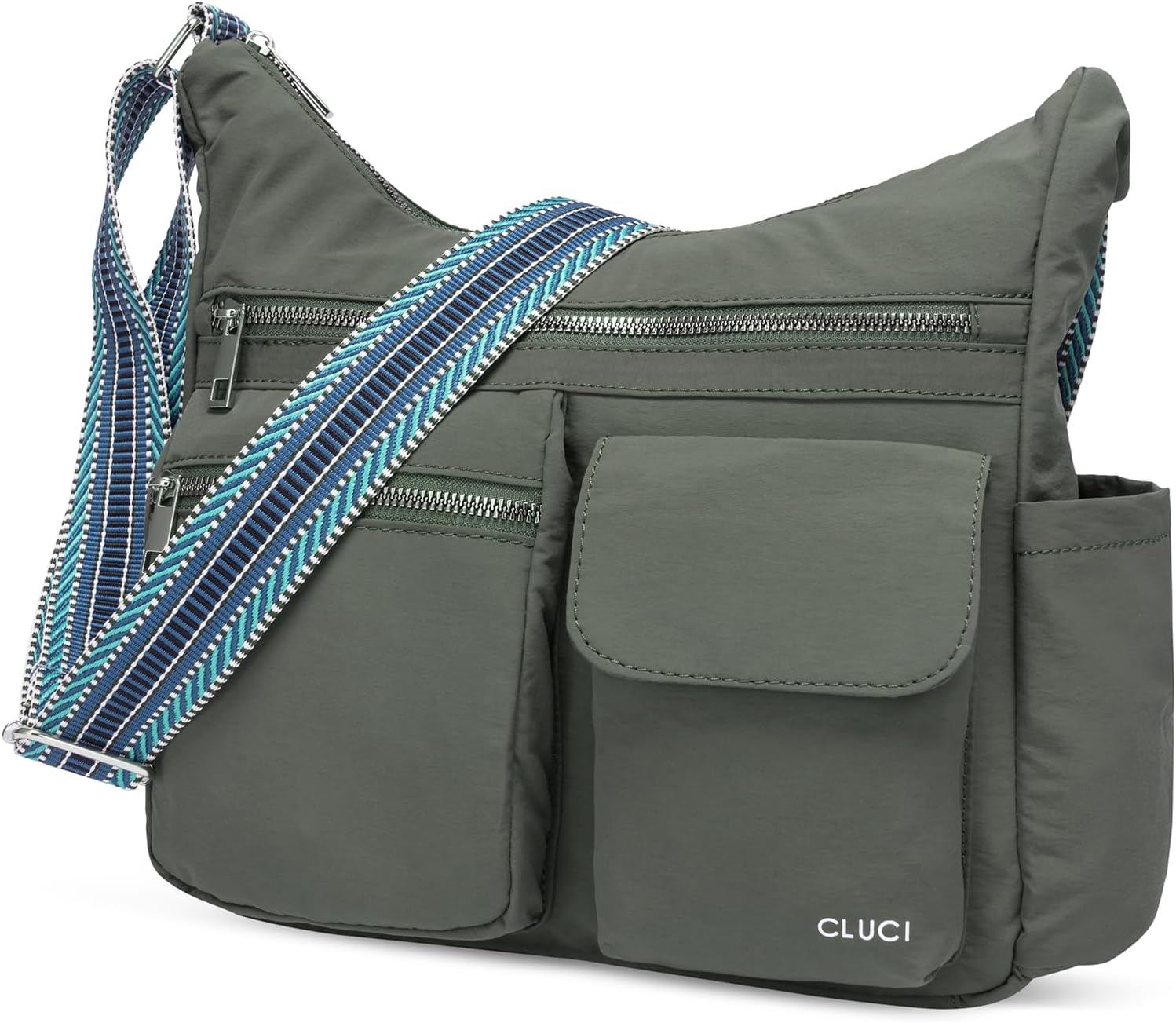 CLUCI Waterproof Nylon Crossbody Bags For Women Trendy Fashion Shoulder Bag Purs...