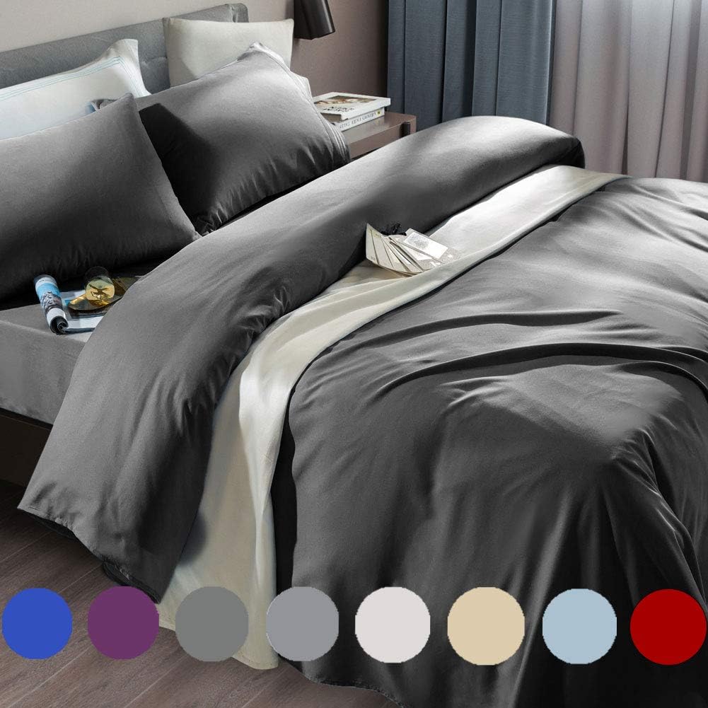 SONORO KATE Bed Sheet Set Super Soft Microfiber 1800 Thread Count Luxury Egyptia...