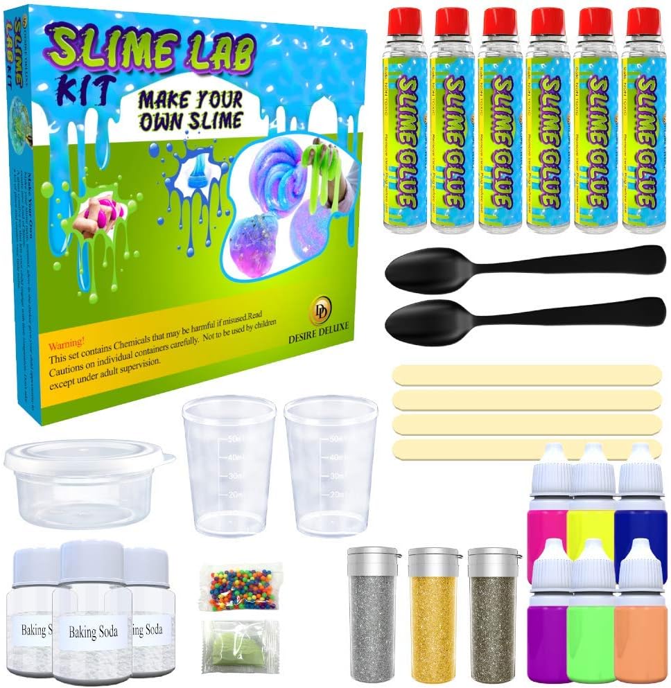 Desire Deluxe Slime Making Kit DIY Factory Complet...