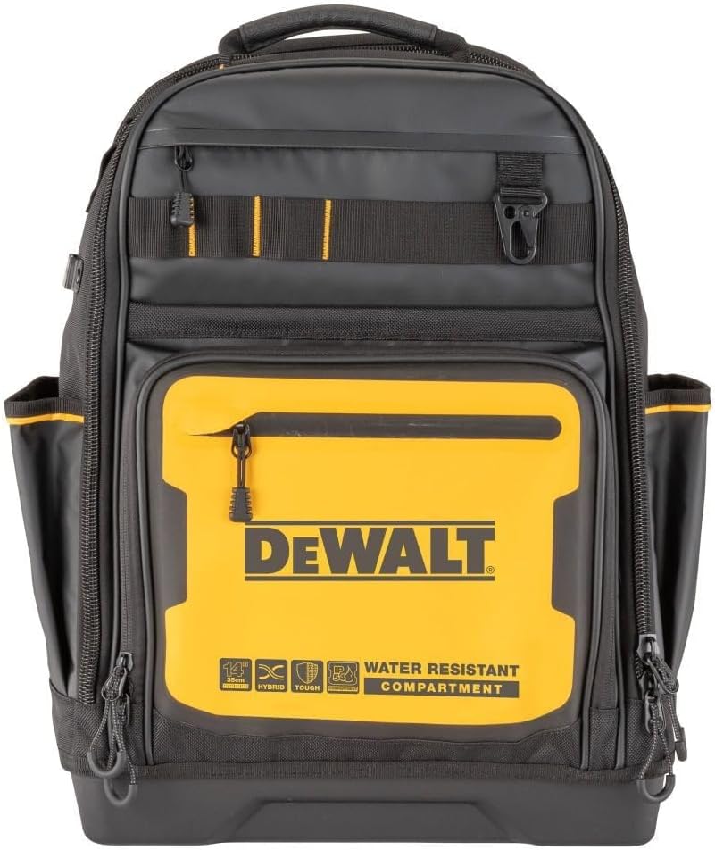 DEWALT Tool Backpack, Tool Storage and Organization, Durable and Water Resistant...