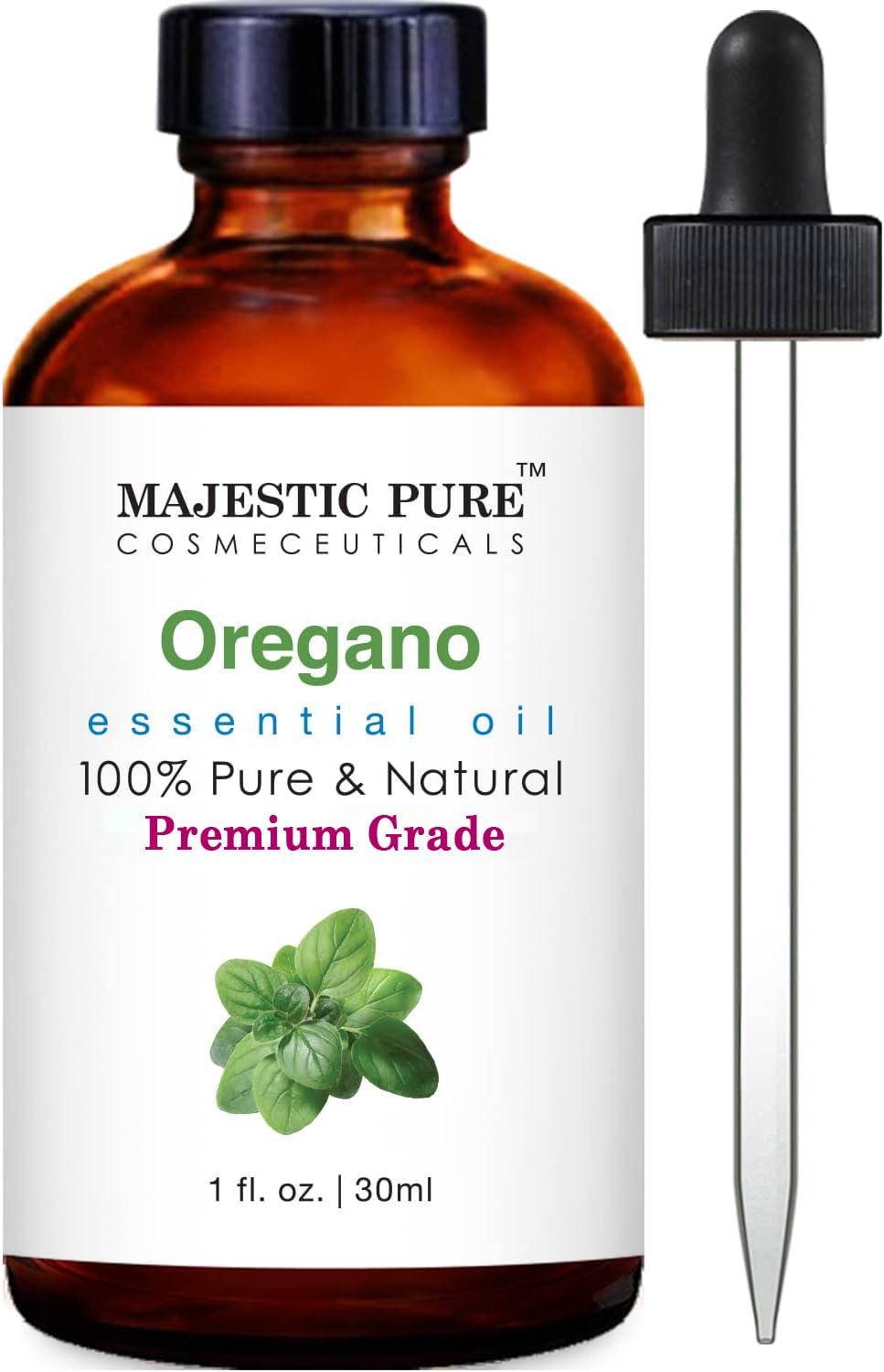 MAJESTIC PURE Oregano Essential Oil | 100% Pure and Natural Oregano Oil | Premiu...