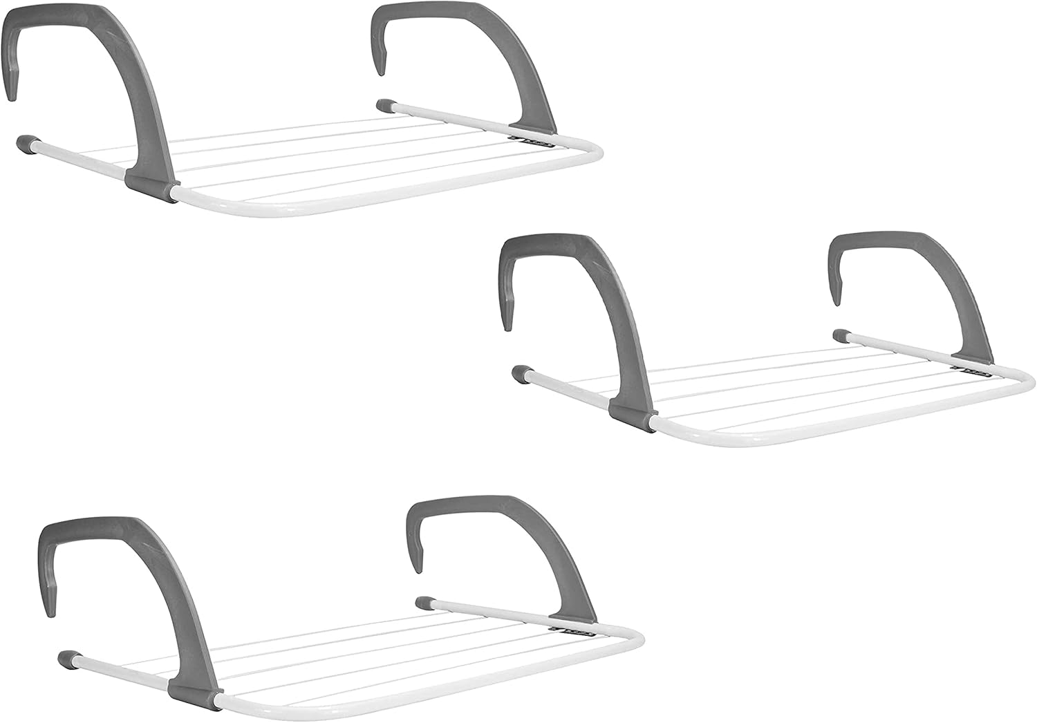 Rainberg 5 Bar Radiator Clothes Airer Rack, Foldab...