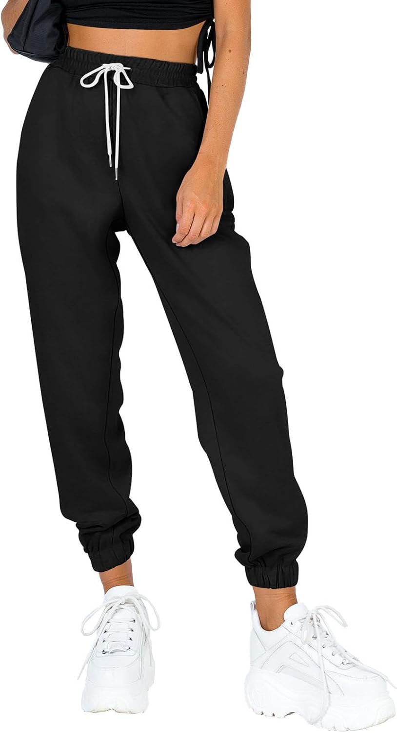 AUTOMET Women's Cinch Bottom Sweatpants Athletic Joggers Lounge Pants with Pocke...