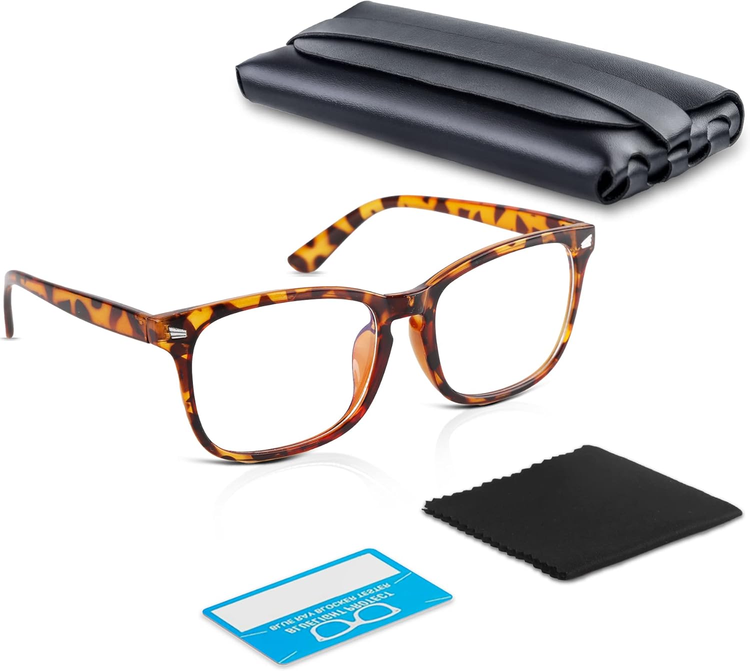 COOLOO Blue Light Blocking Glasses, Gaming Computer Glasses Anti Glare Headache...