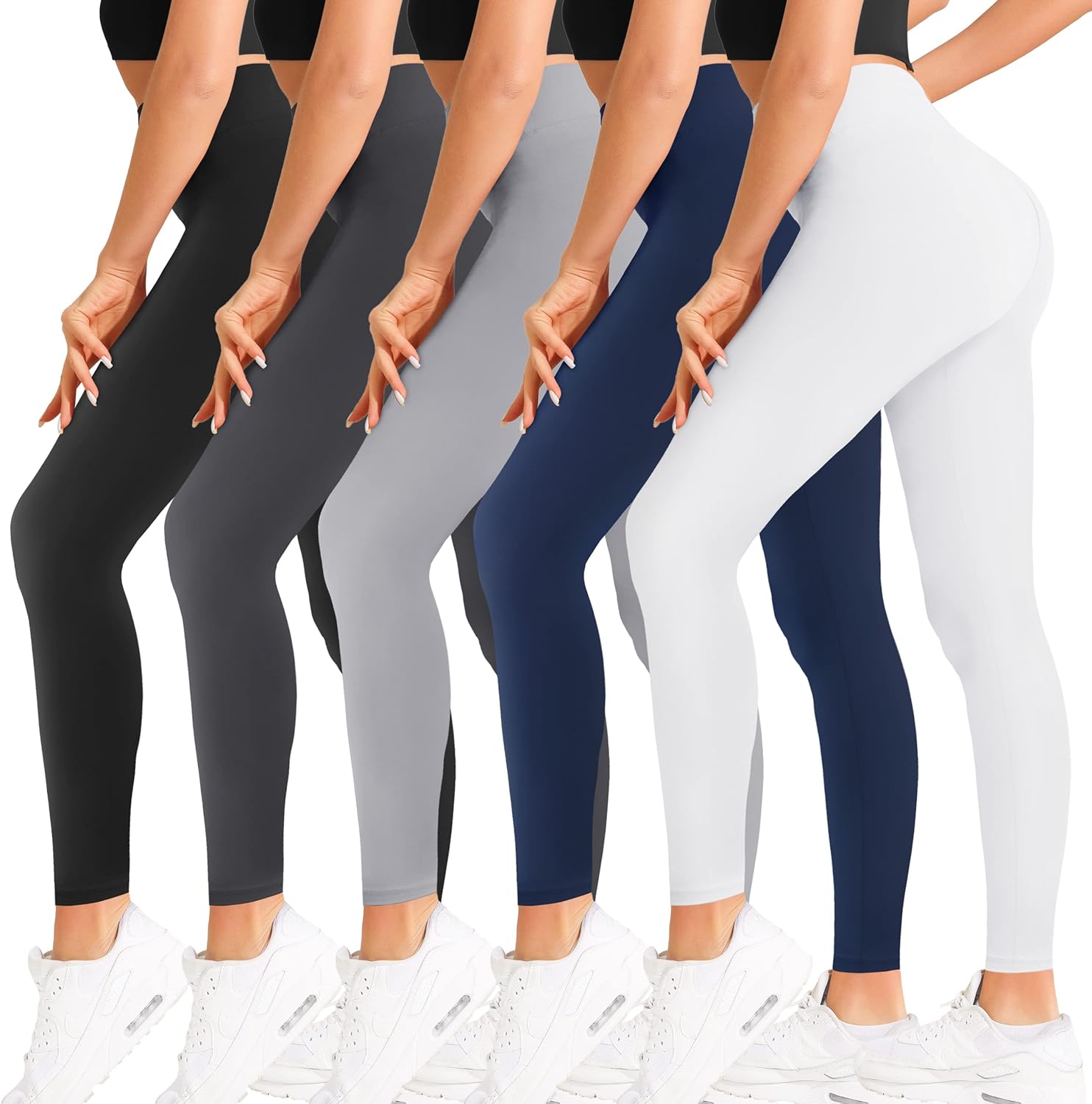 Natural Feelings Buttercloud High Waisted Leggings for Women Ultra Soft Stretch...