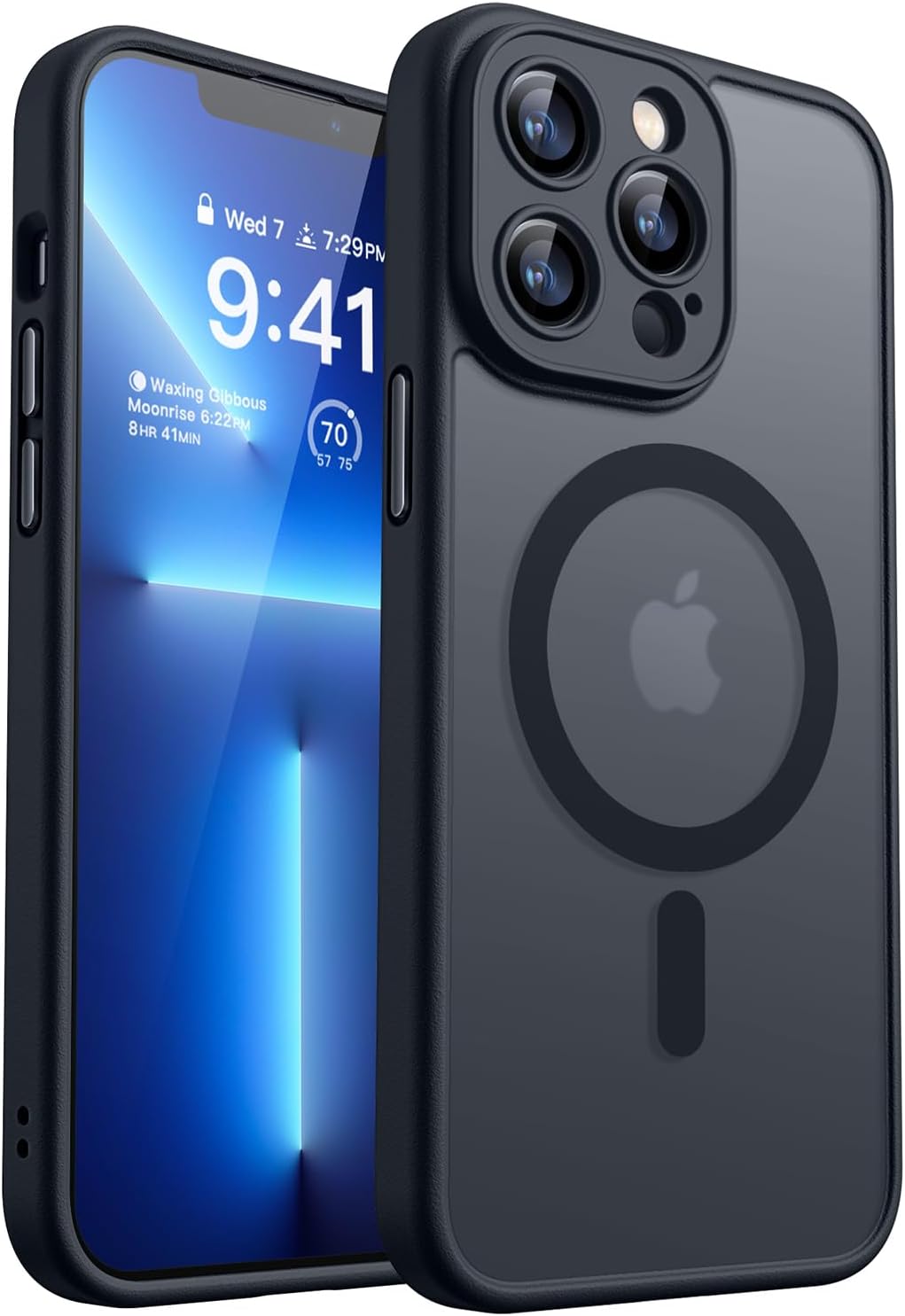 CANSHN Magnetic Compatible with iPhone 13 Pro Max Case(6.7 Inch), Upgraded [Full...