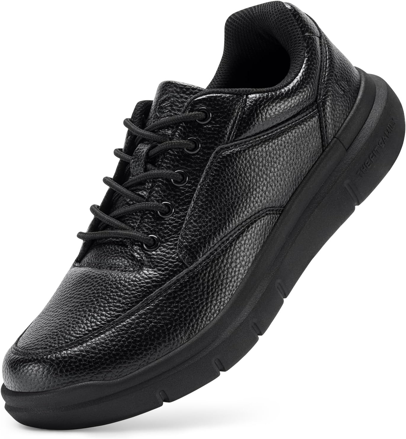 FitVille Men Wide Walking Shoes Casual Comfortable Dress Shoes Lightweight Arch...