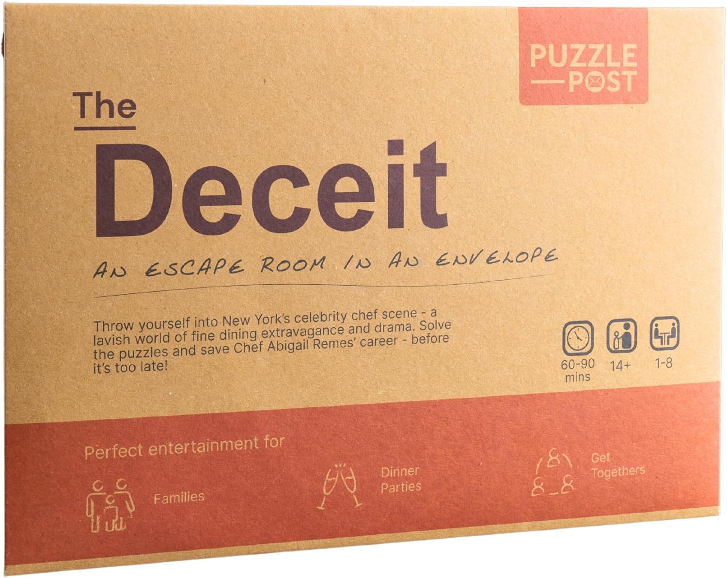 Unique Escape Room In An Envelope | Great For Groups - Families & Friends | Perf...