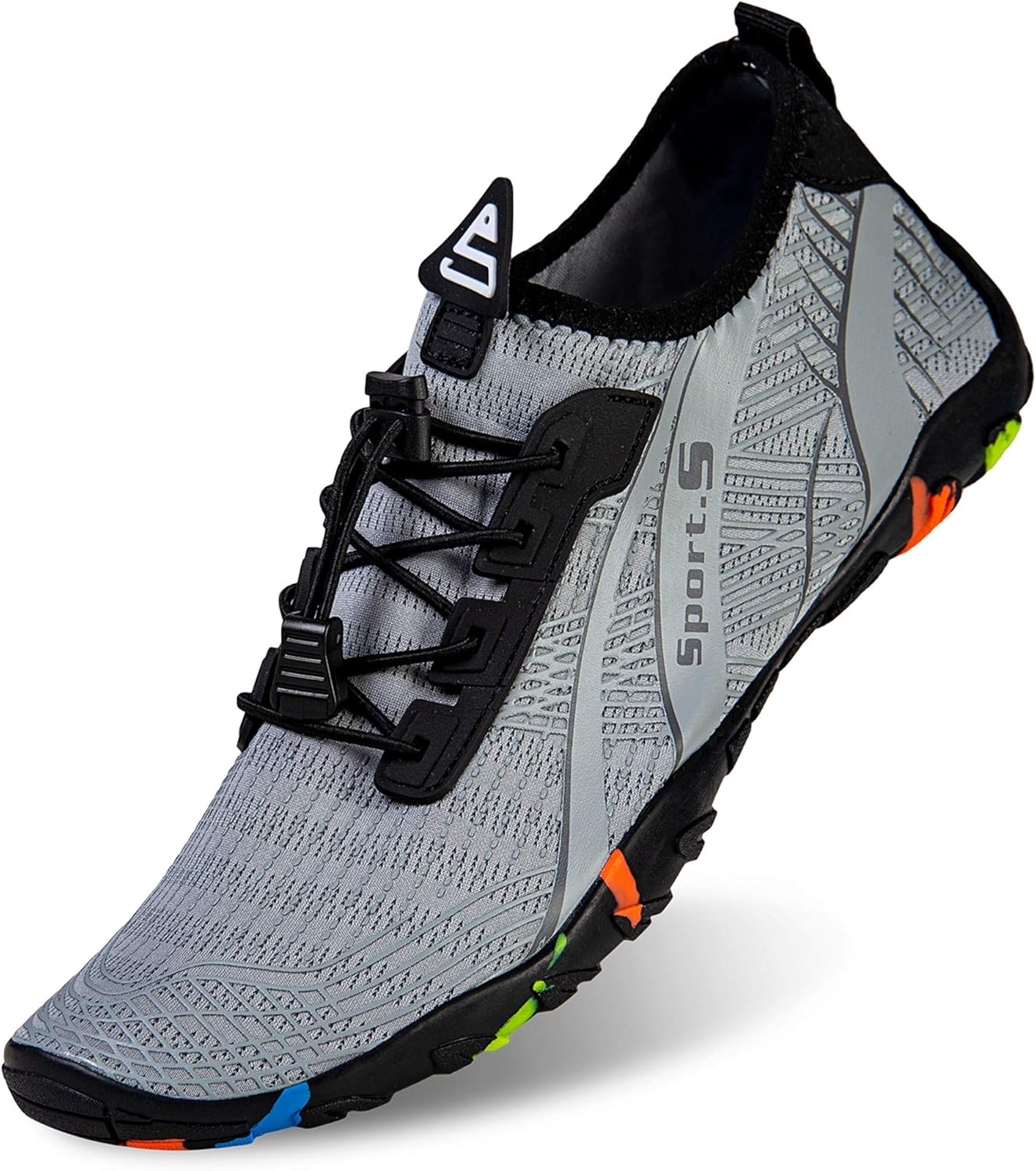 Water Shoes Womens Mens Aqua Beach Swim Shoes Quick Drying Barefoot Shoes for Sw...