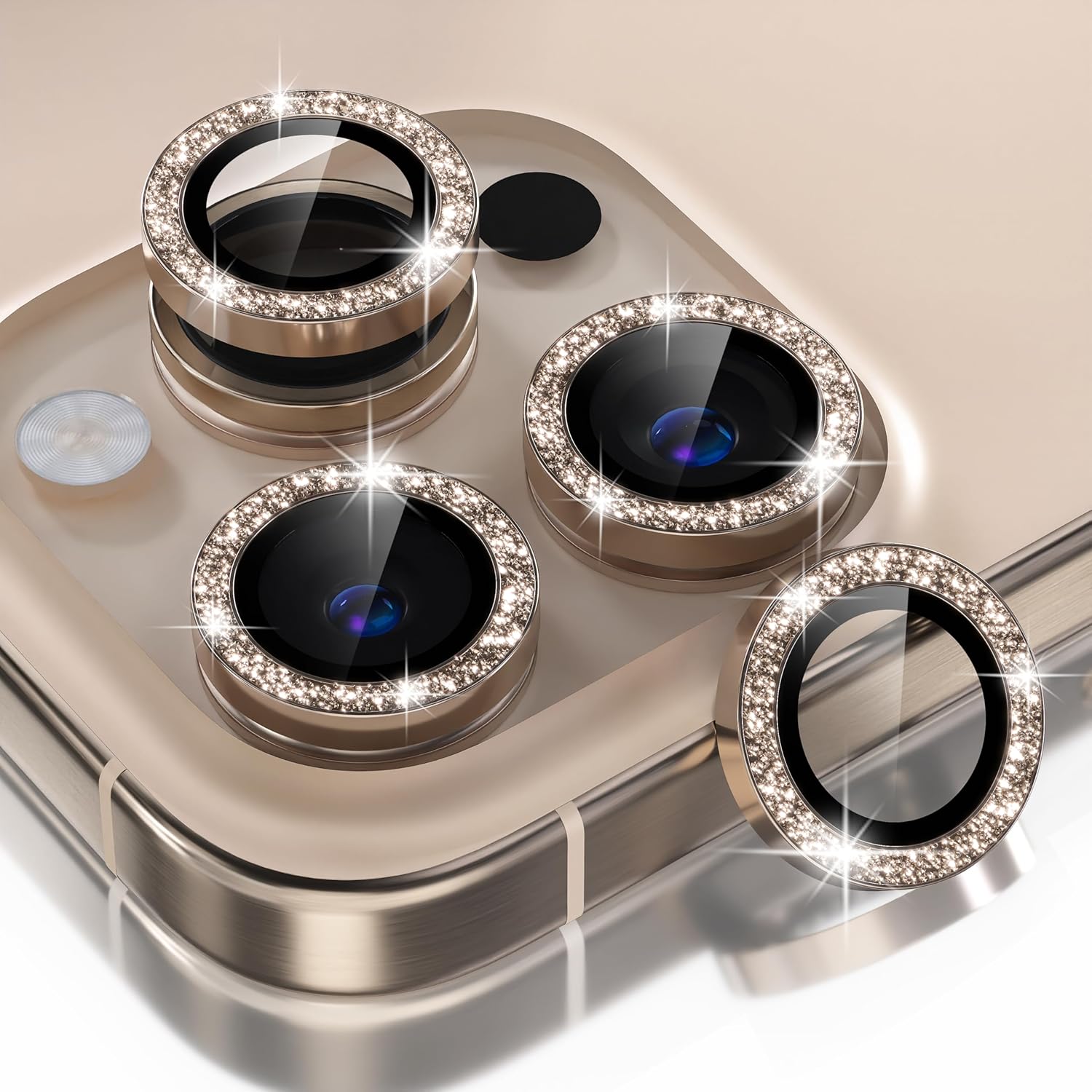 Choiche Compatible for iPhone 16 Pro/iPhone 16 Pro Max Camera Lens Protector Bli...