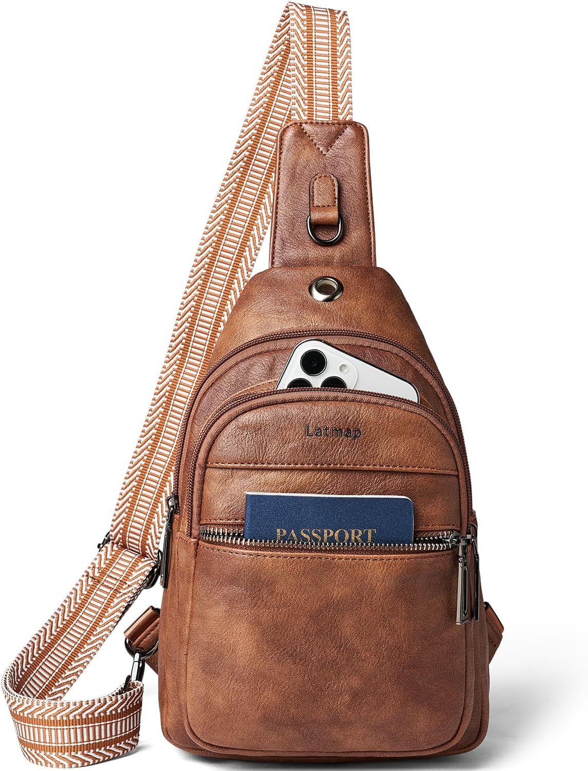 7L Sling Bag For Women Men Crossbody Shoulder Tote Blet Bags Backpack Fanny Pack...