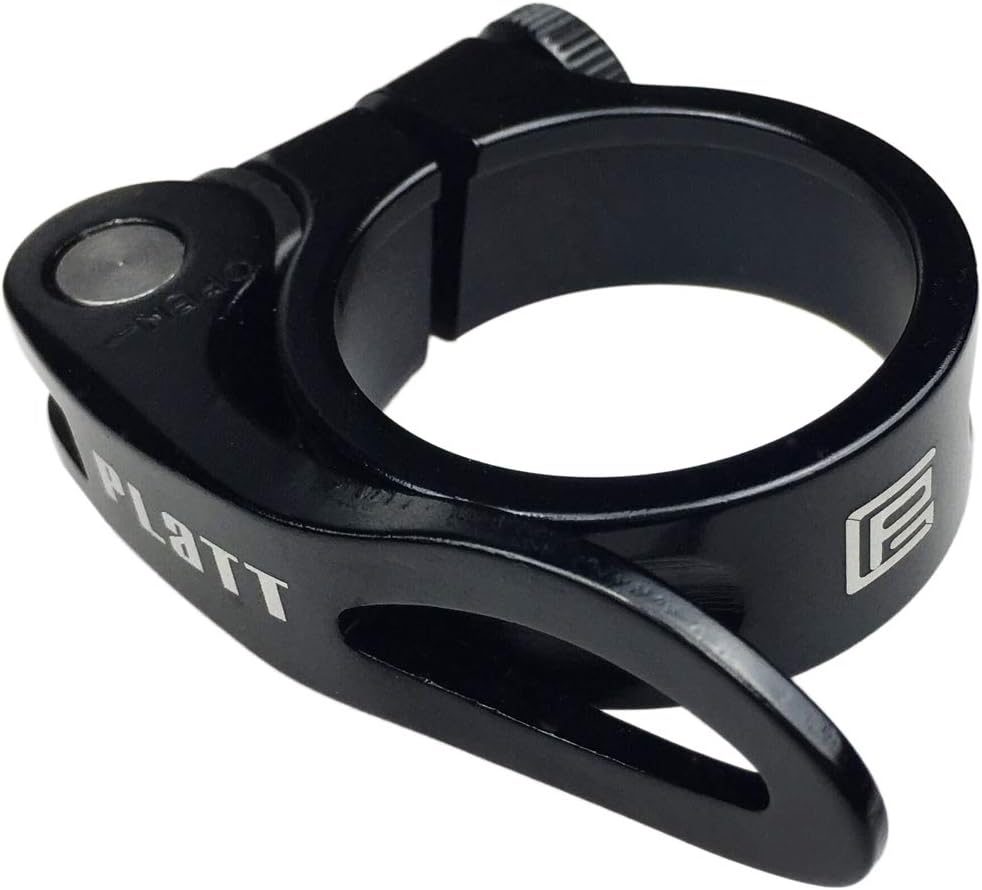 PLATT Bike Seat Post Clamp Aluminium Alloy Bicycle Quick Release Seatpost Collar...