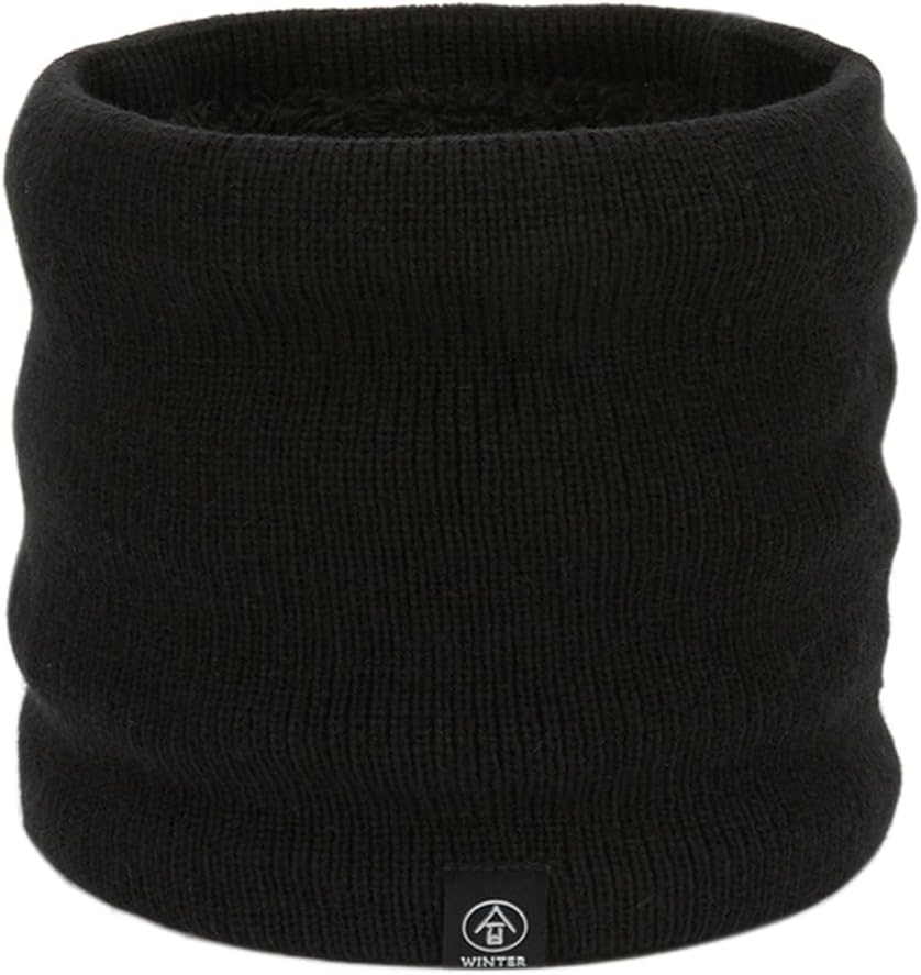 HGDGears Winter Neck Warmer for Men,Thermal Scarf,Double-Layer Thicken Windproof...