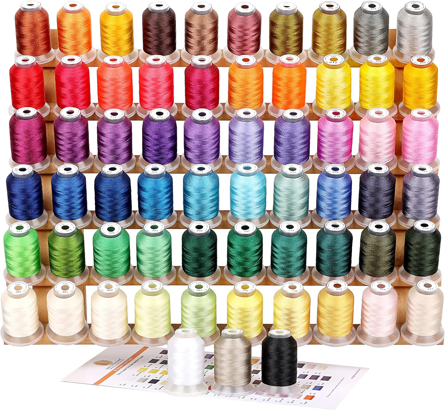 New brothread 63 Brother Colours Polyester Machine...