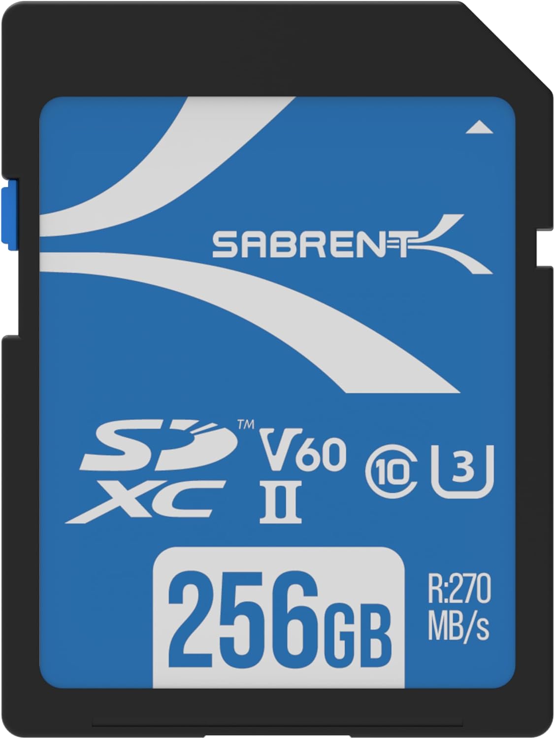 SABRENT Rocket V60 256GB SD UHS-II Memory Card R270MB/s W170MB/s (SD-TL60-256GB)...