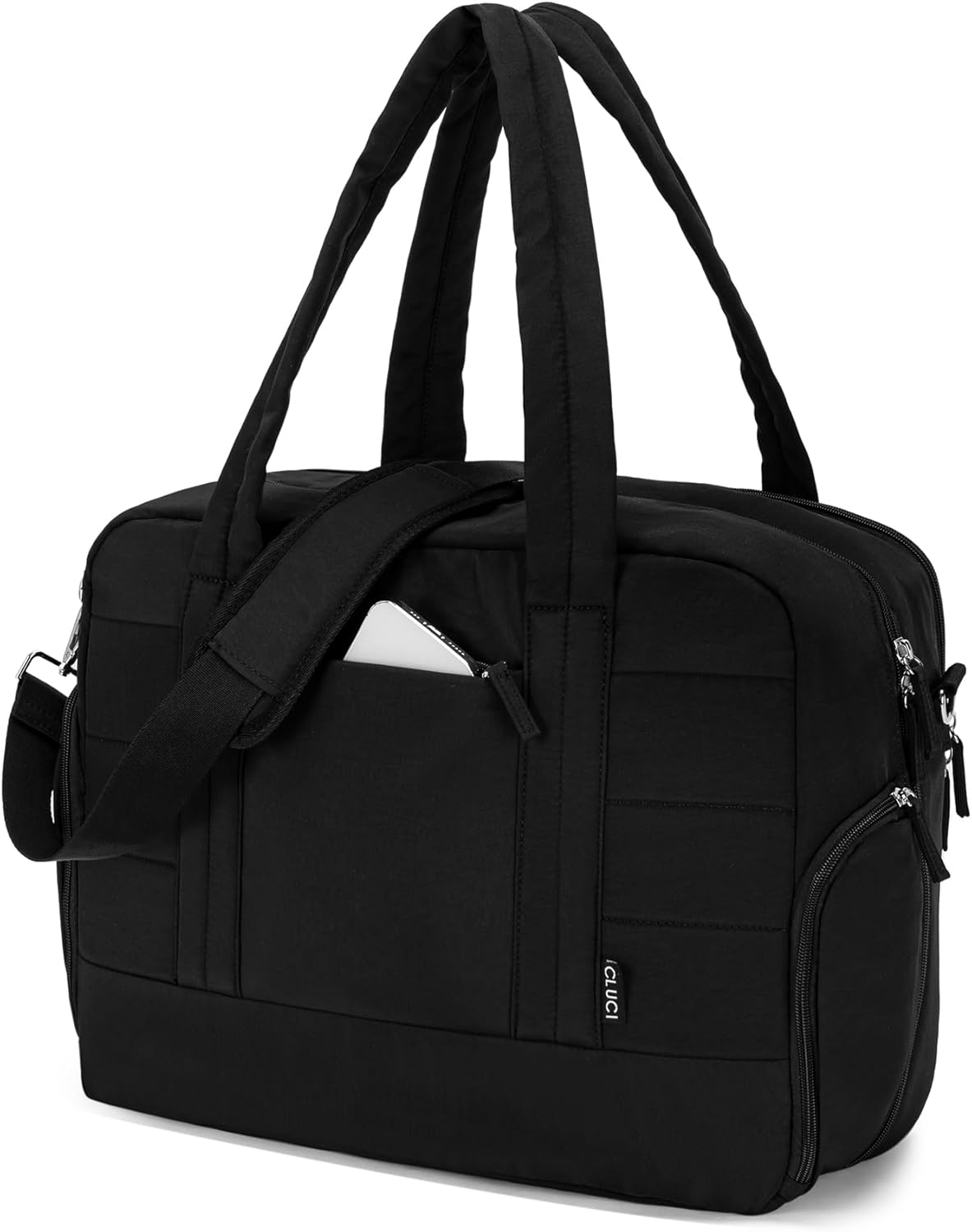CLUCI Duffle Bag Women Business Travel Bags, Weekender Bags for Women, Puffer Du...