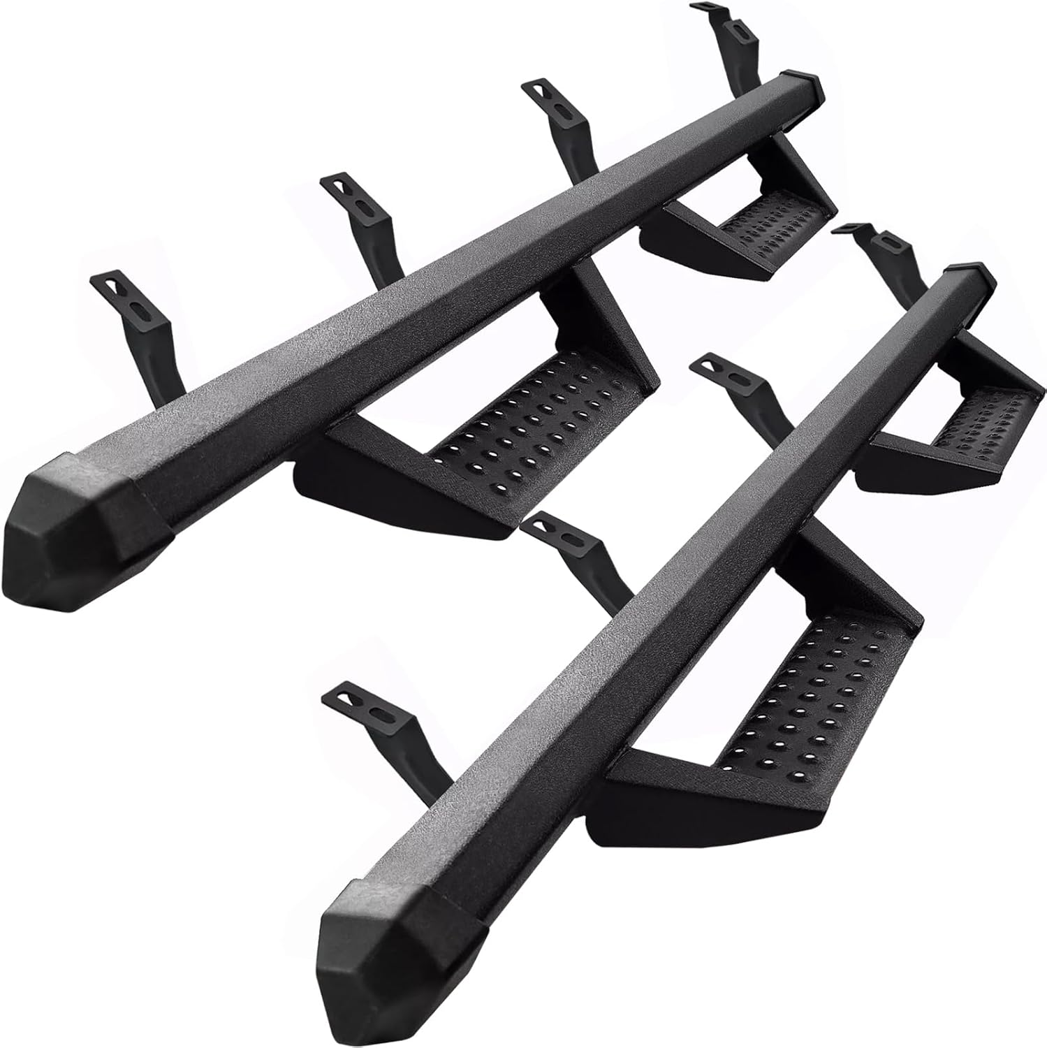 Drop Down Running Boards Compatible with 2024-2025 Toyota Tacoma Double Cab Crew...