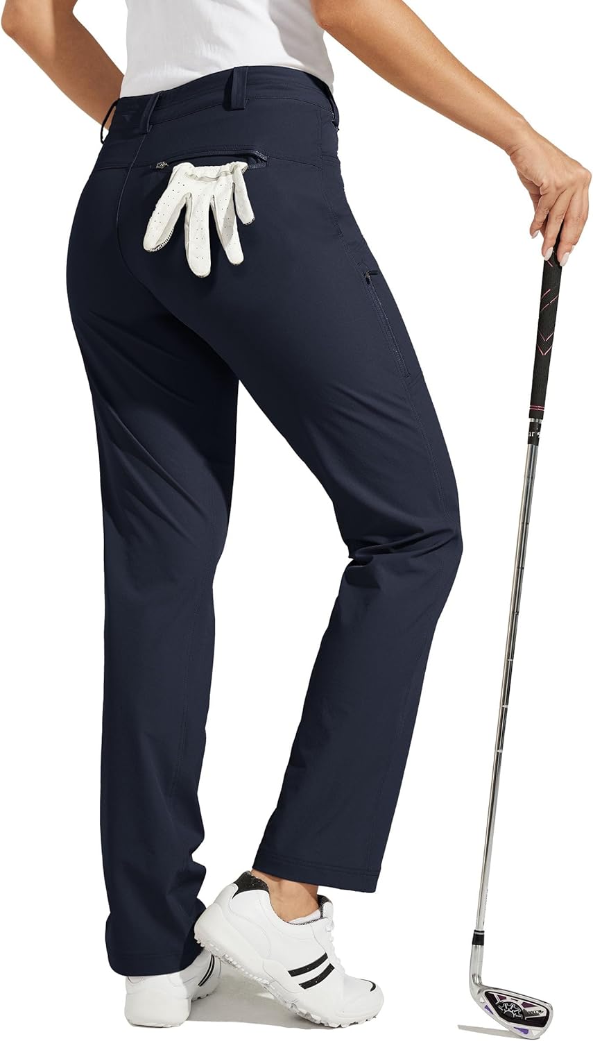 Willit Women's Golf Pants Hiking Pants Quick Dry Lightweight Outdoor Casual Pant...