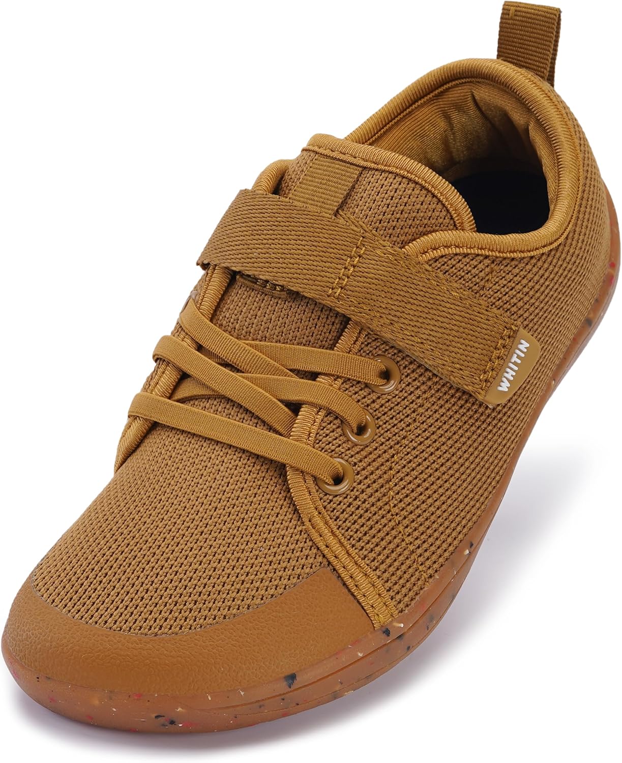 WHITIN Little/Big Kid Barefoot Shoes | Boys/Girls Lace-up Minimalist Sneakers |...