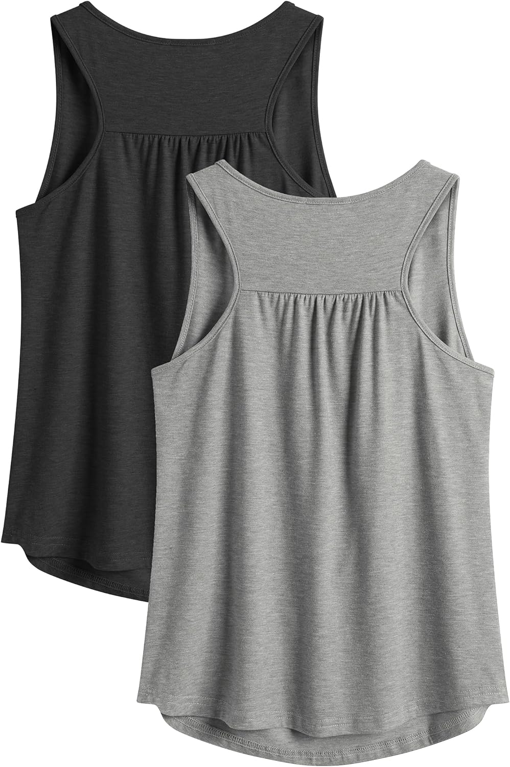 PINSPARK Workout Tank Tops for Women Racerback Loose Fit Yoga Top Sleeveless Gym...