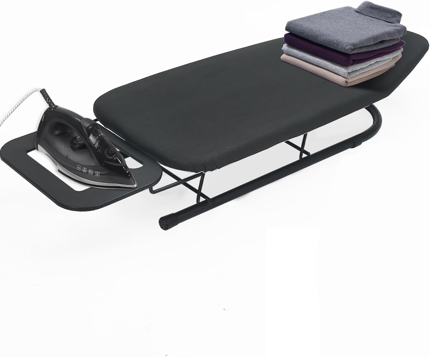 Rainberg Table top Ironing Board, Small-Foldable D...