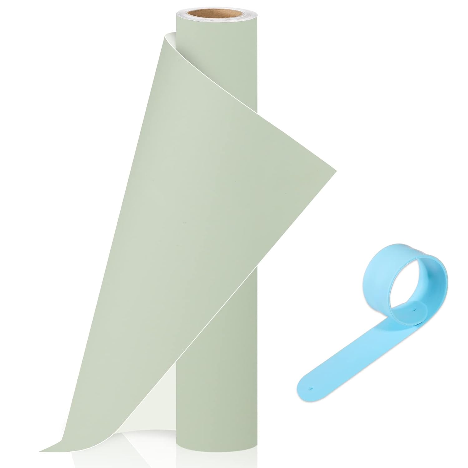 VINYL FROG Permanent Vinyl Self Adhesive Vinyl Roll Matte Khaki Green Craft Viny...