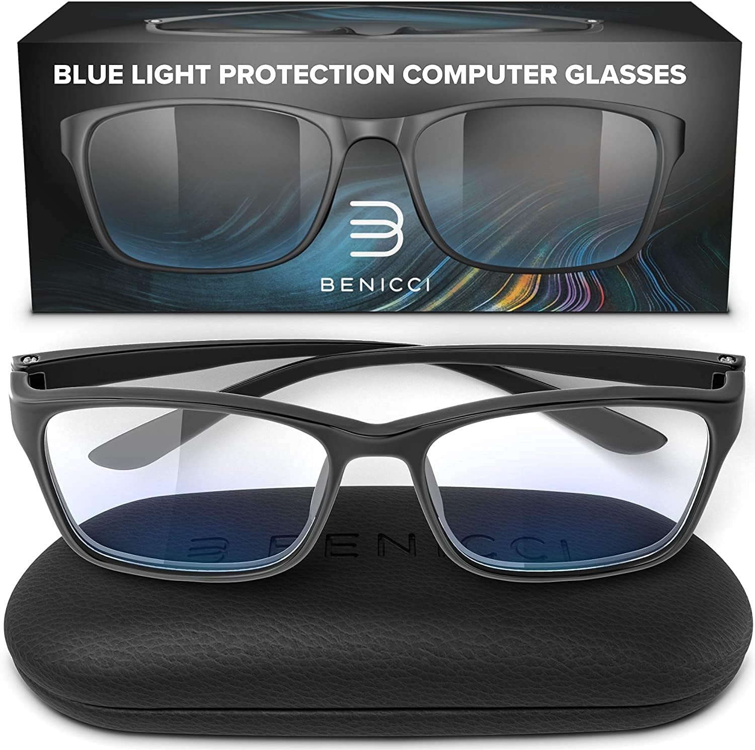 Stylish Blue Light Blocking Glasses for Women or M...