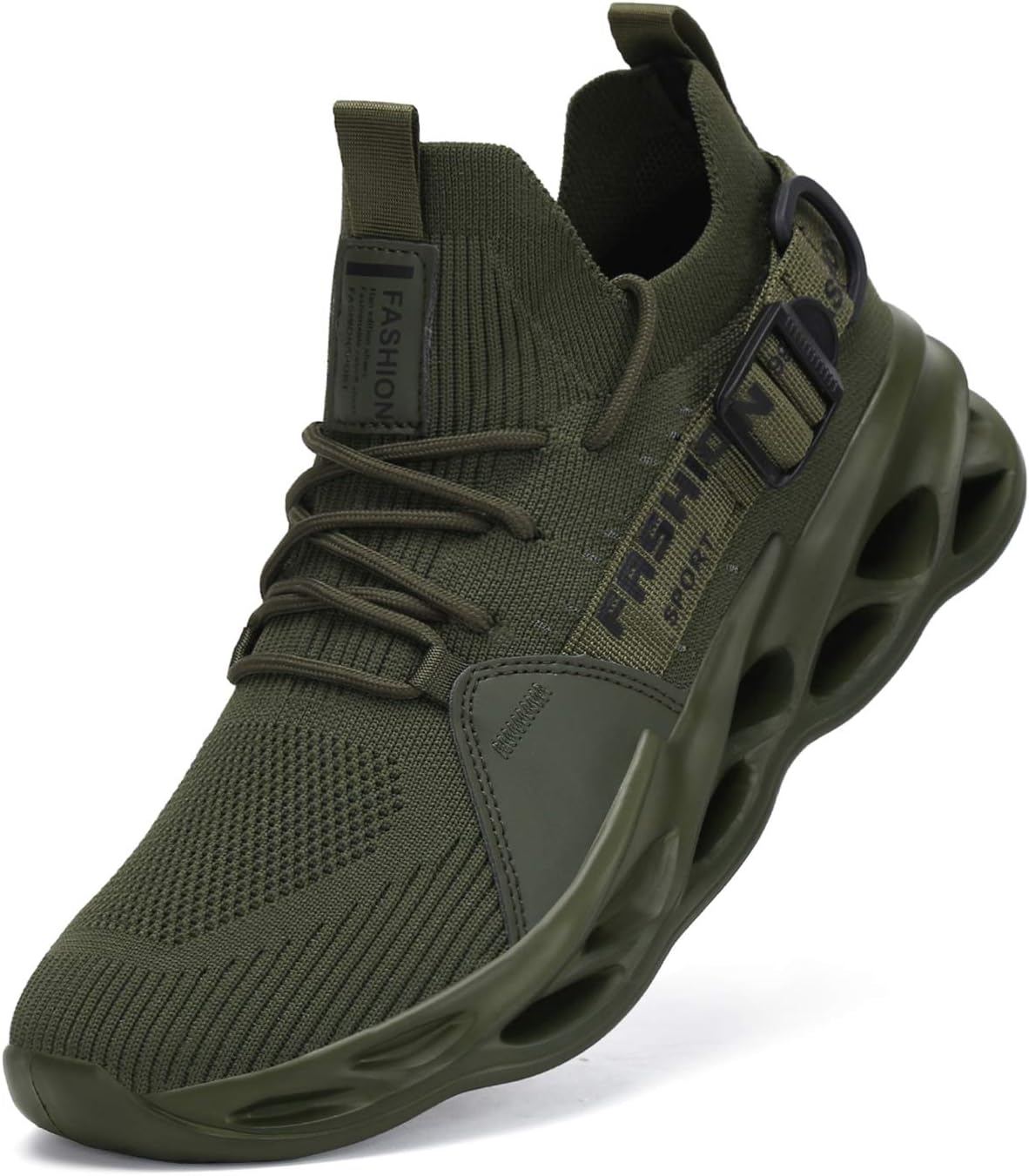Nihaoya Mens Tennis Shoes Breathable Athletic Sneakers Lightweight Sport Shoes f...