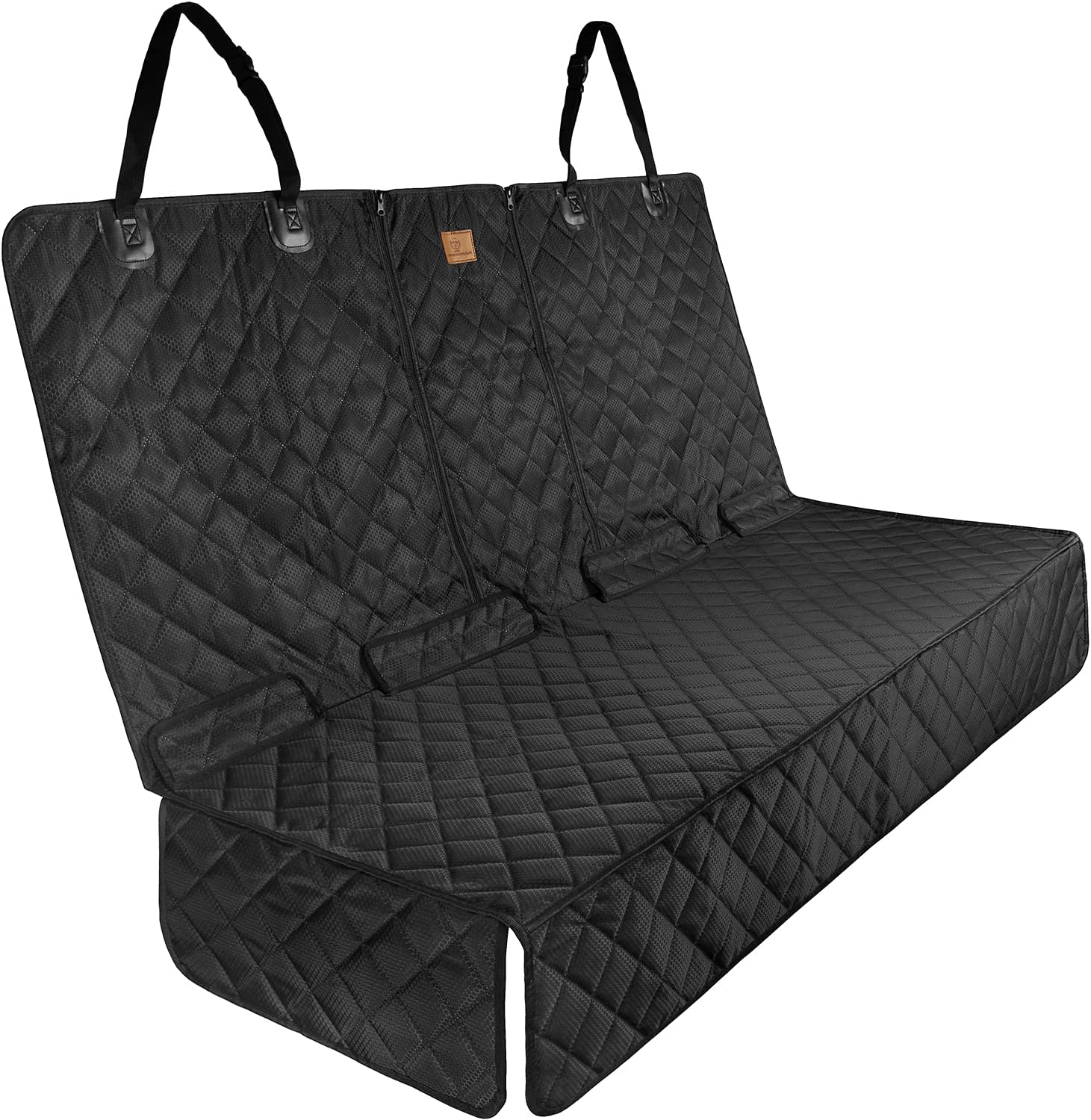 ipuppy ISOFIX Dog Car Seat Cover | Car Seat Protector | Back Seat Cover with Arm...
