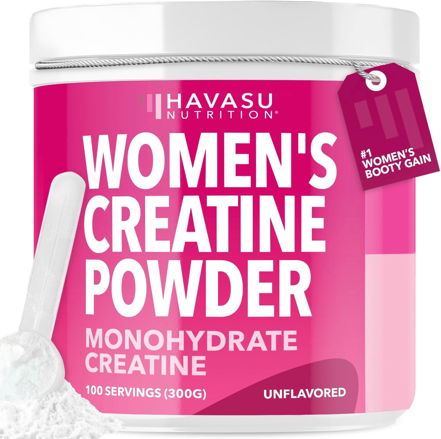 Micronized Creatine Monohydrate for Women - Easy-to-Mix Post-Workout Recovery Po...