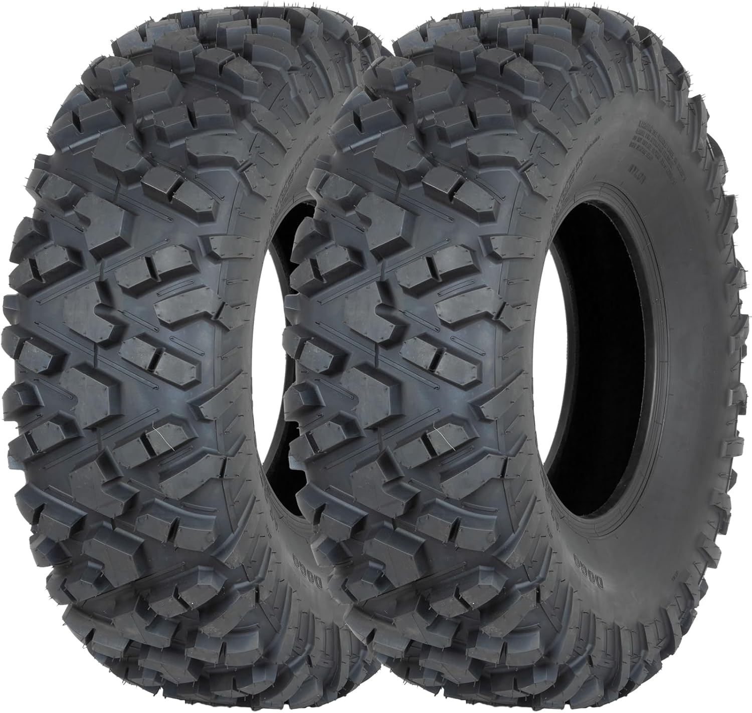 WEIZE All Terrain ATV Tires, Front 27x9-12, 6PR, 27x9x12 UTV Tire, Set of 2 27x9...