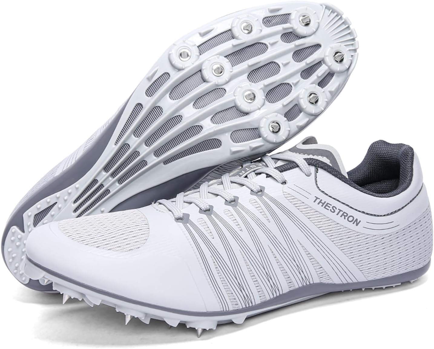 Track and Field Shoes Men Women Kids Spikes Sneakers Track Race Jumping Sneakers...