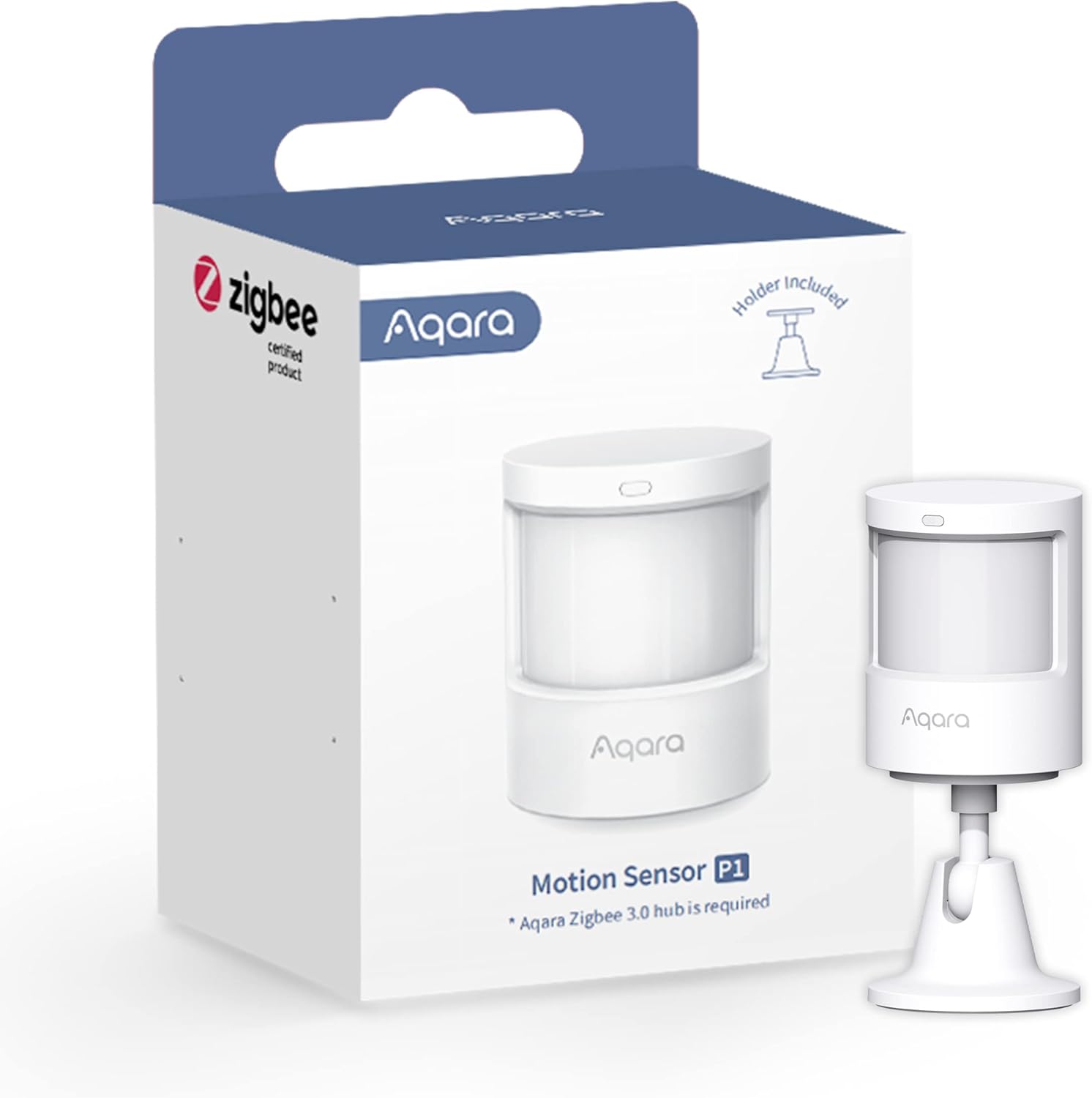 Aqara Motion Sensor P1, Requires AQARA HUB, 5-Year Battery Life, Configurable De...