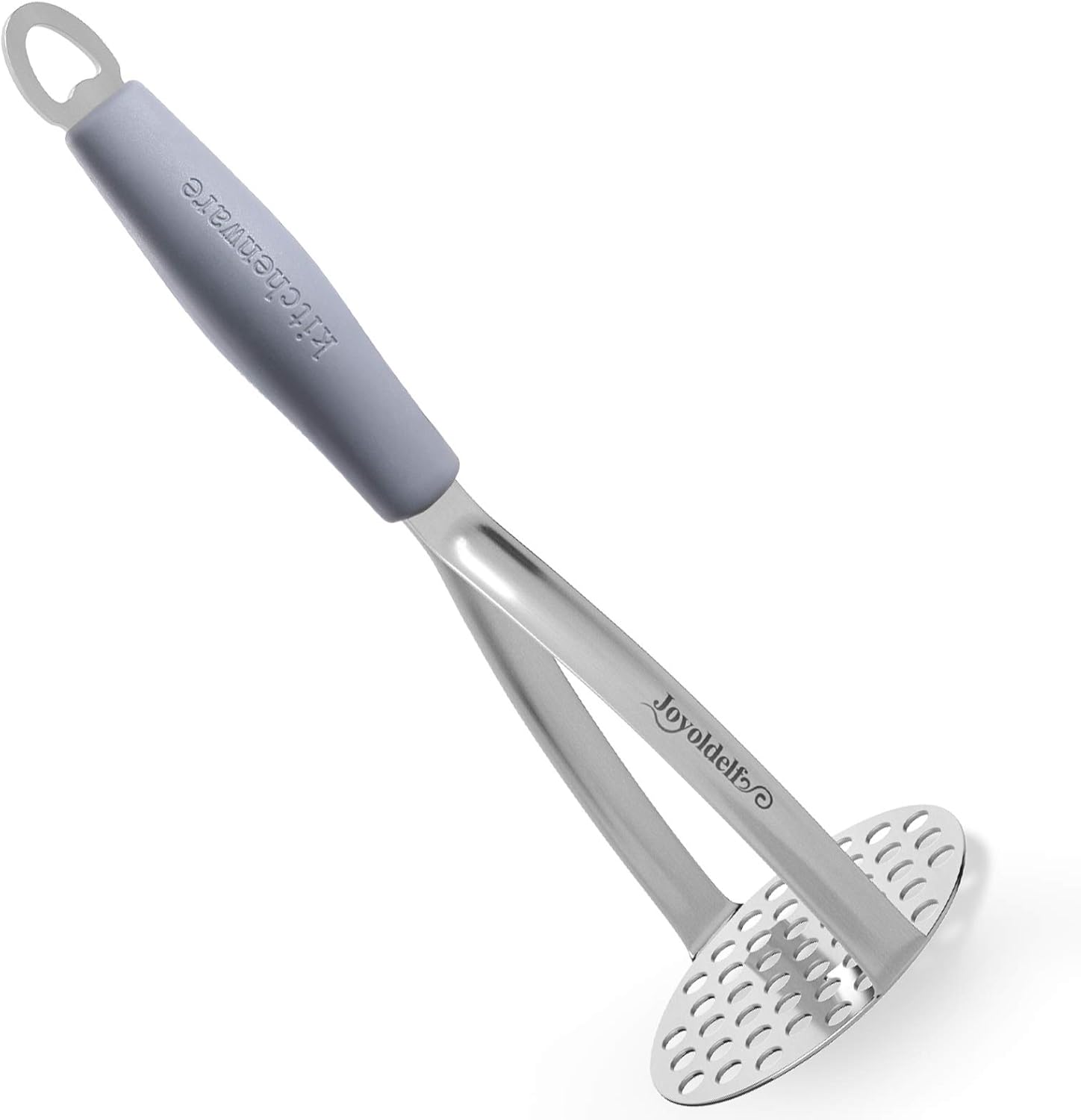 Potato Mashers, Joyoldelf Potato Masher Stainless Steel, Masher with Non-Slip Ha...